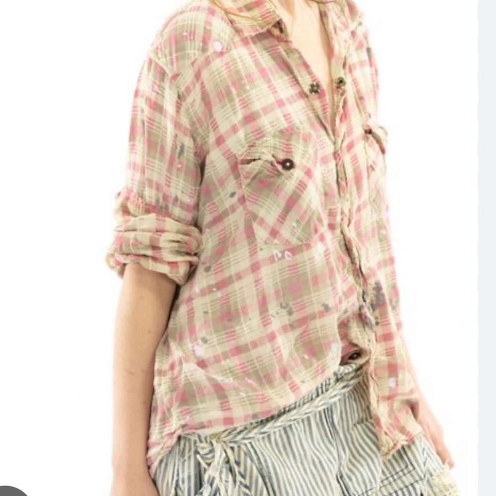 Magnolia Pearl  Kelly Western Shirt , top 1034
Clarabelle